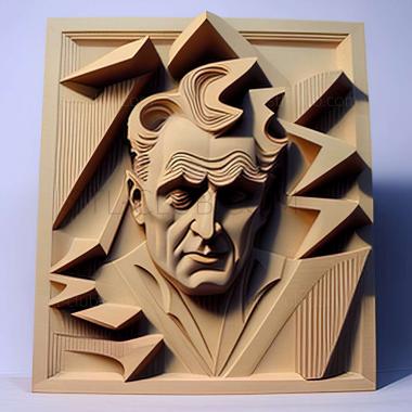 3D model Francis Picabia (STL)